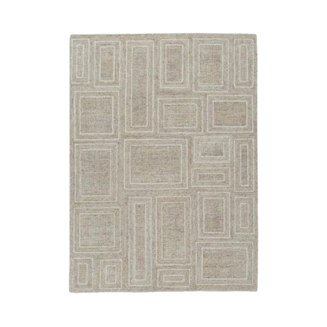 RUG MEDIUM BRICKBURG GY/IVY/HNY