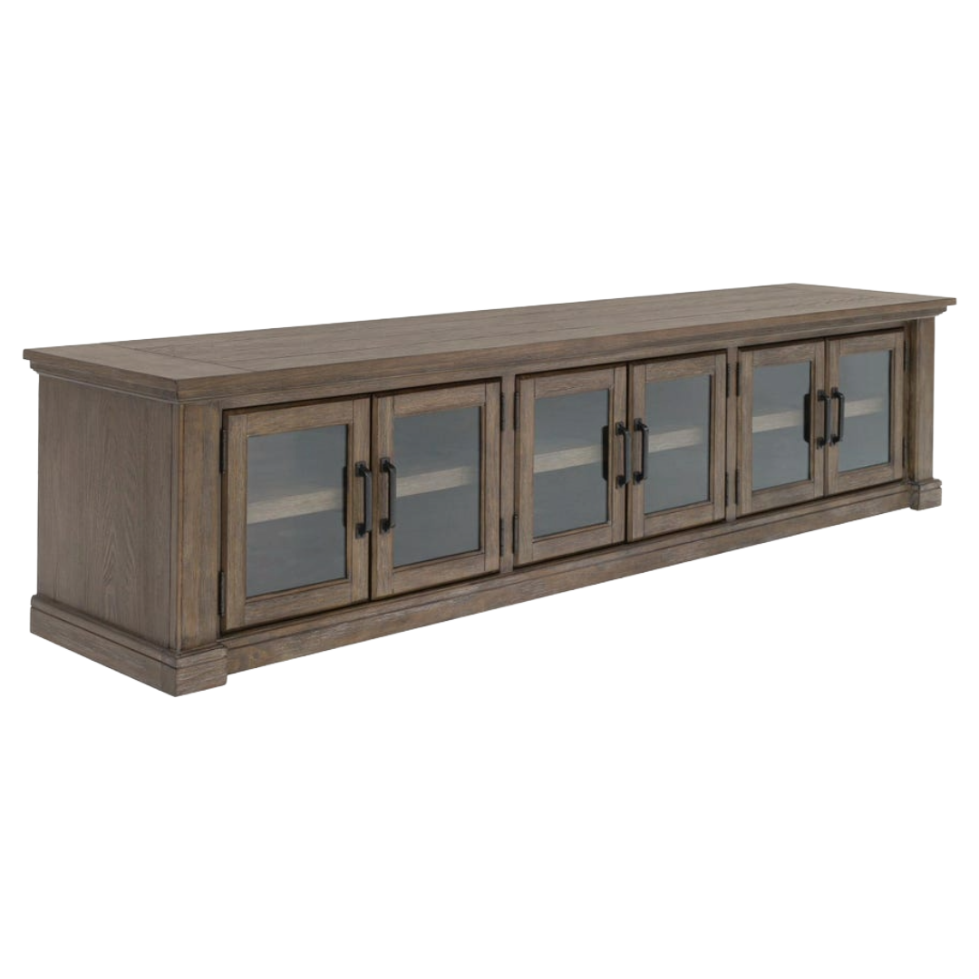 TV STAND 78" JOHNELLE GRAY *HB