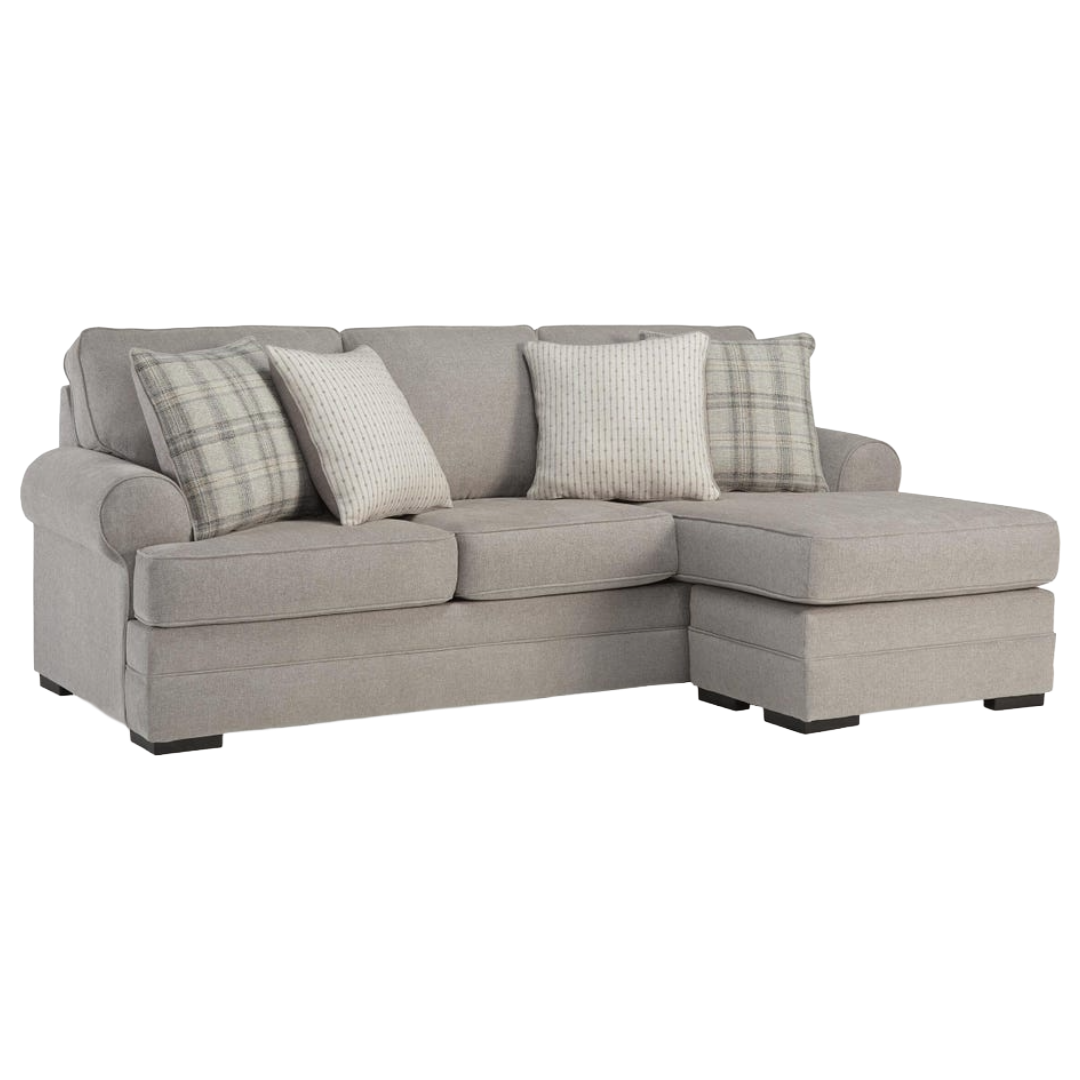 SOFA CHAISE ARBHOR KNOLL TAUPE
