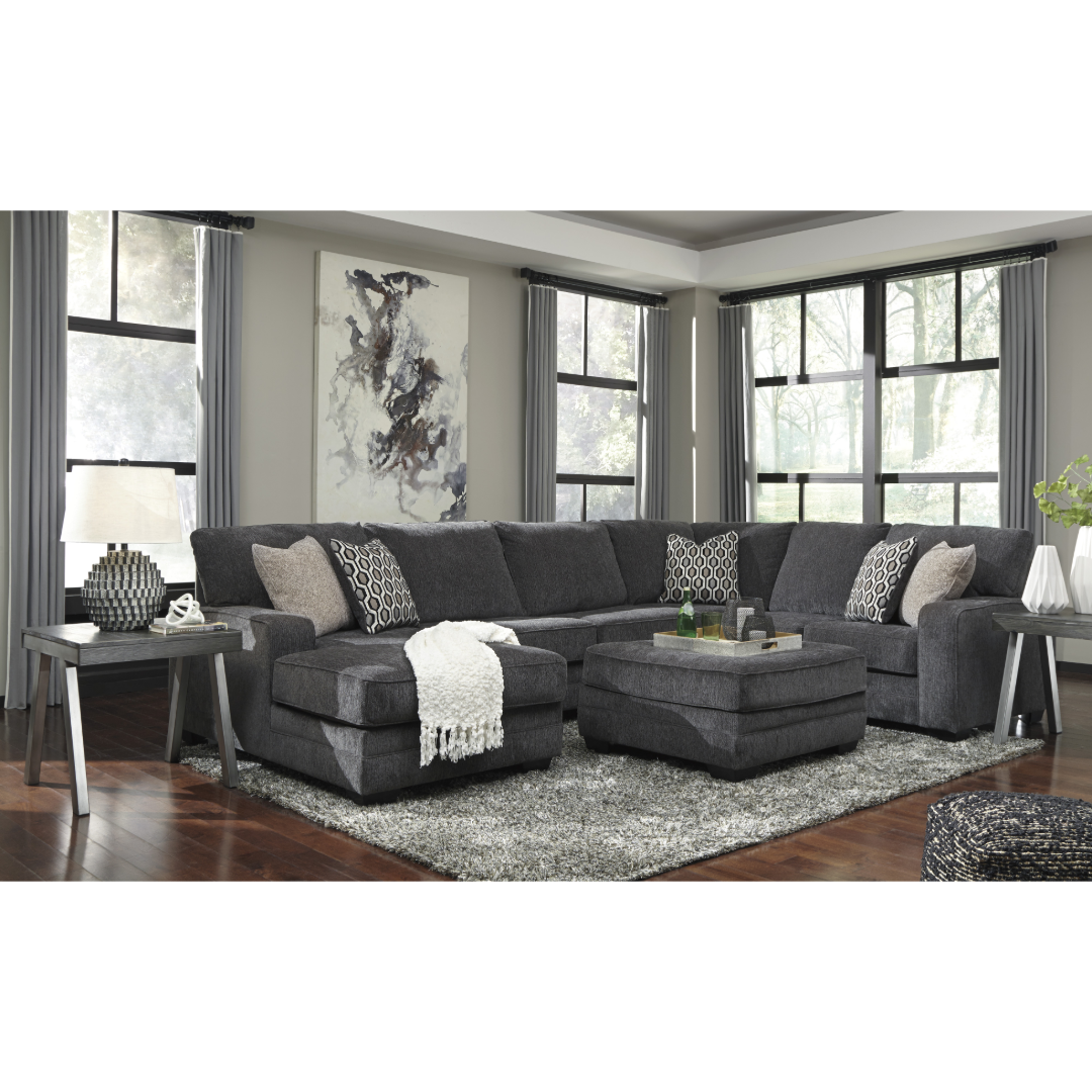 SOFA SECTIONAL LAF TRCLNG W/OTTO