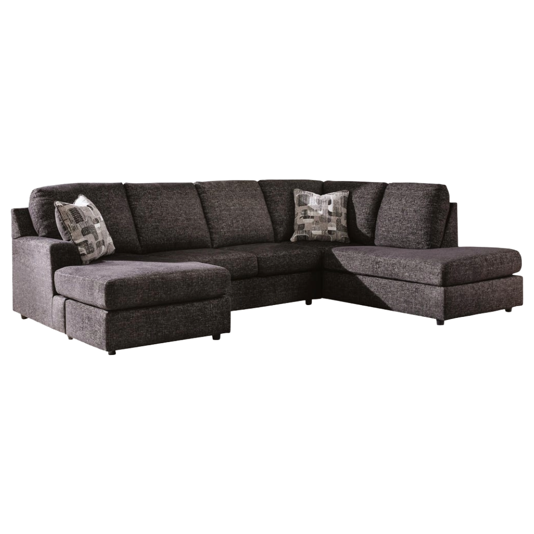 SOFA SECTIONAL CORALENE ONYX