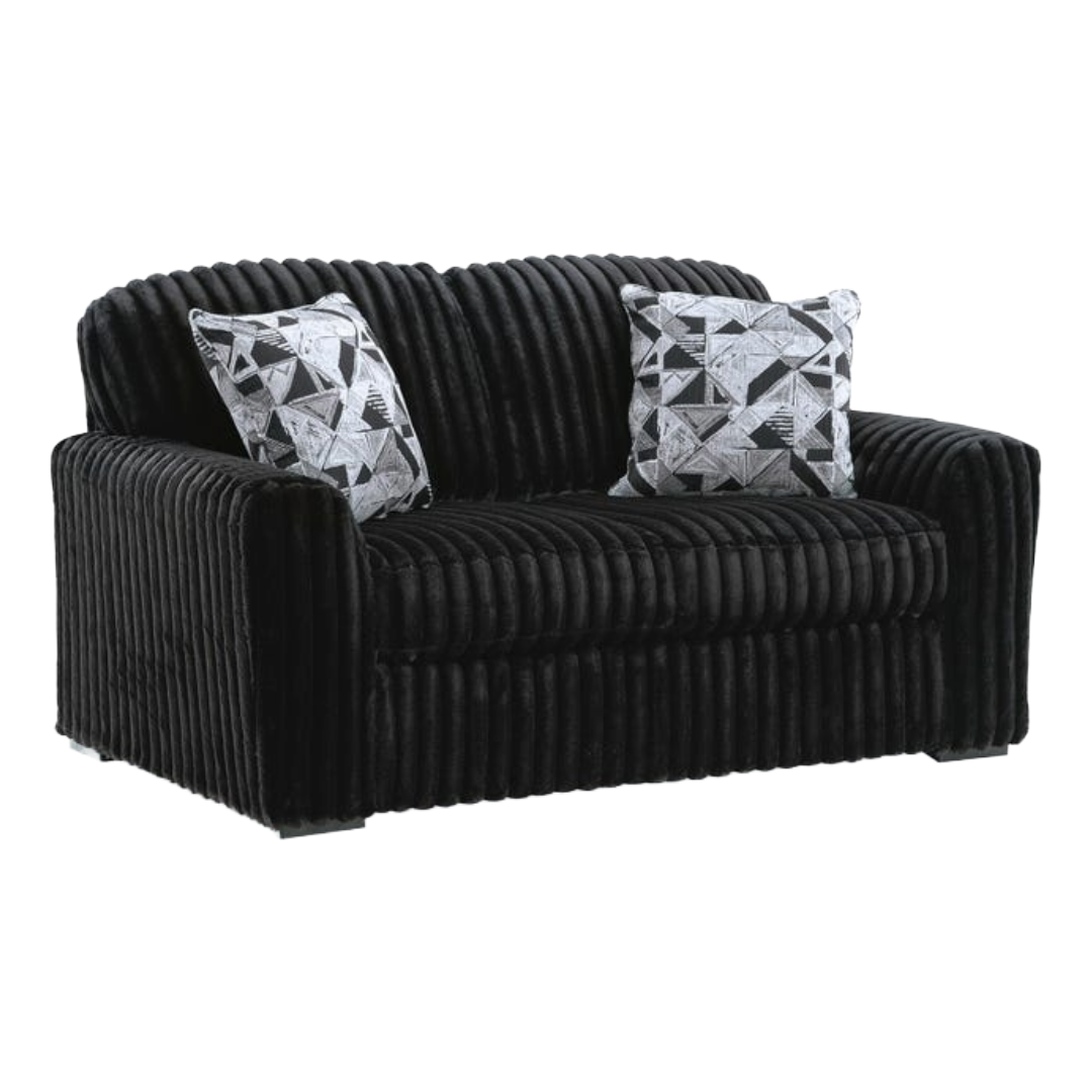 LOVESEAT MIDNIGHT-MADNESS ONYX