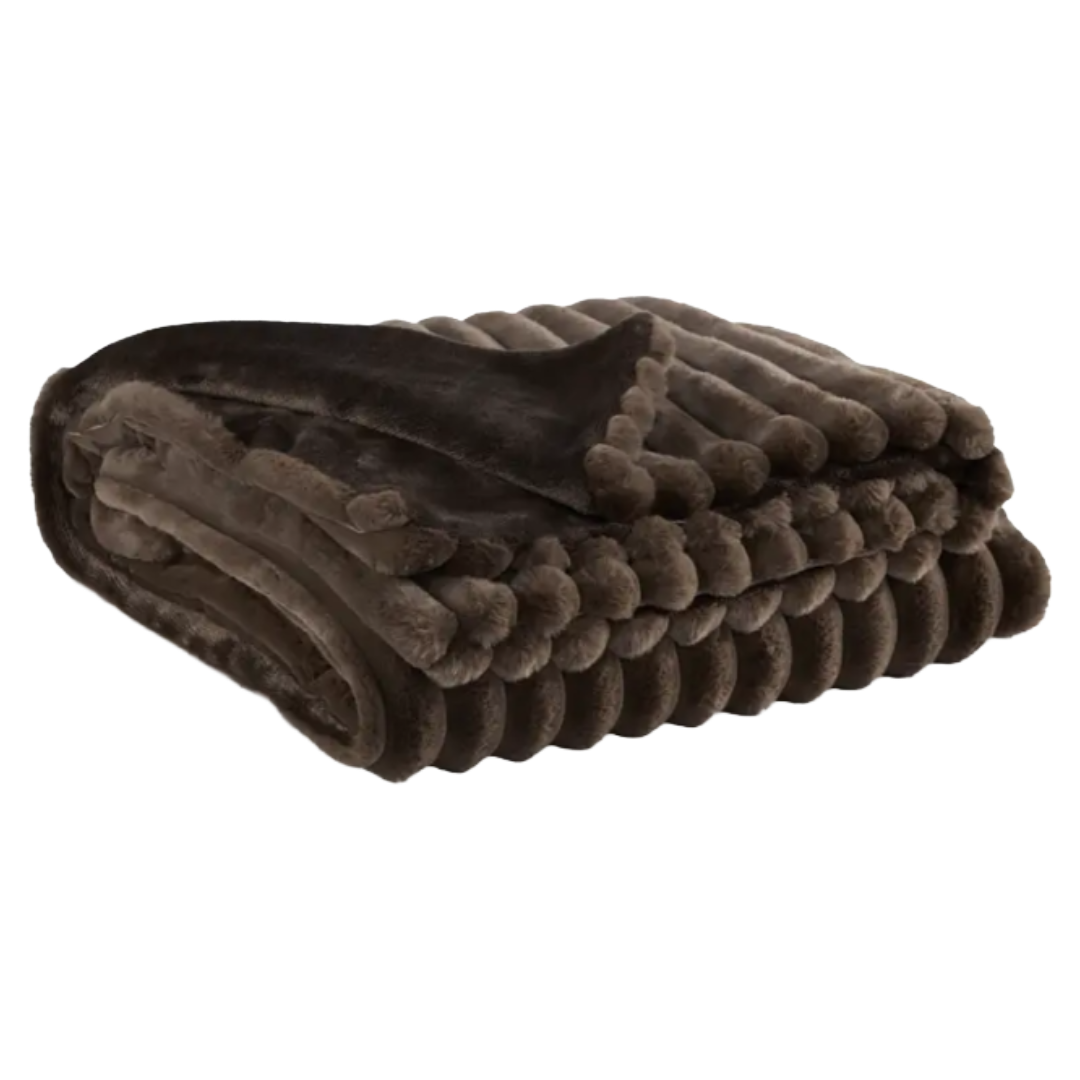 THROW BLANKET ALSONWELL PLUSH BR