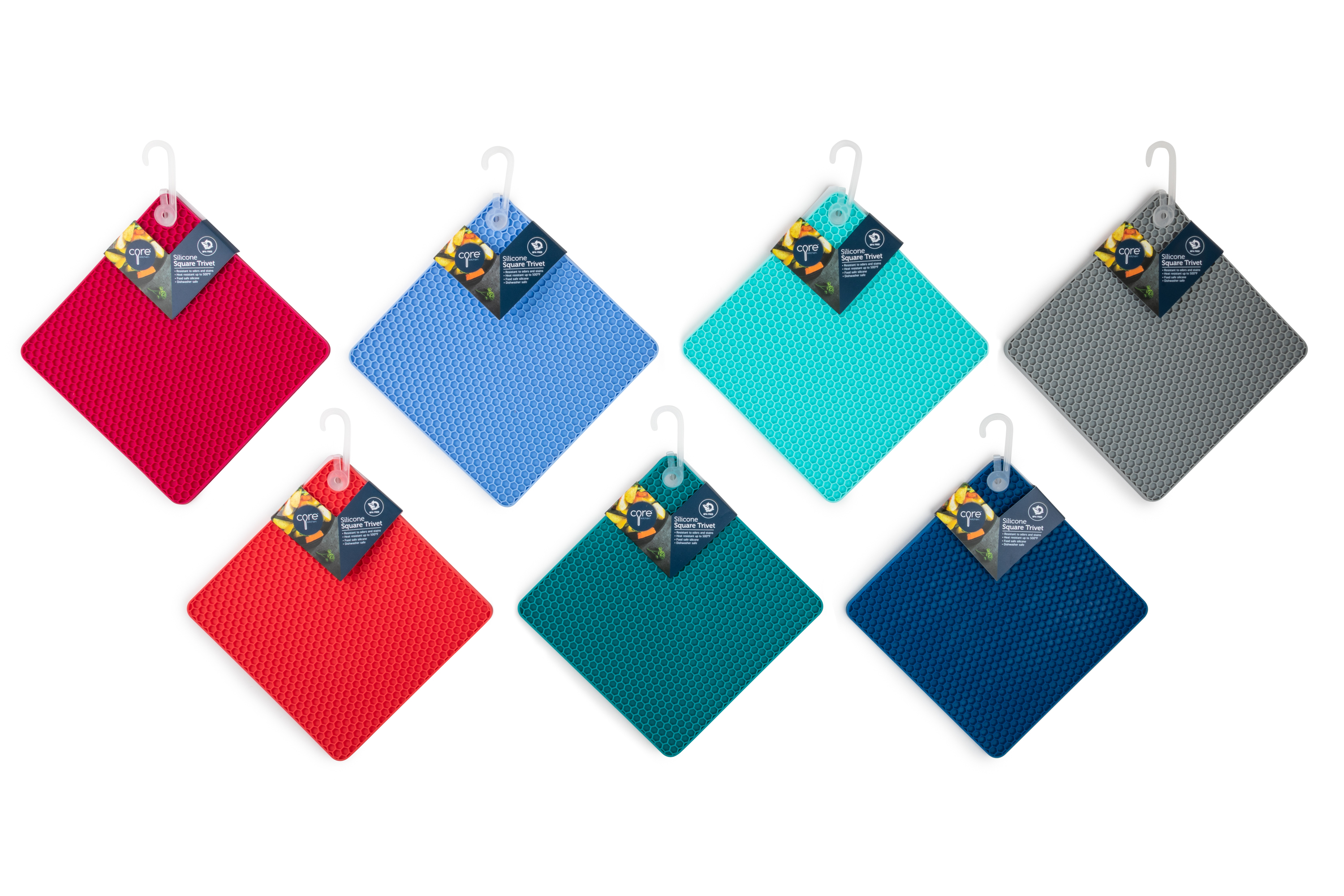 TRIVET SQUARE SILICONE
