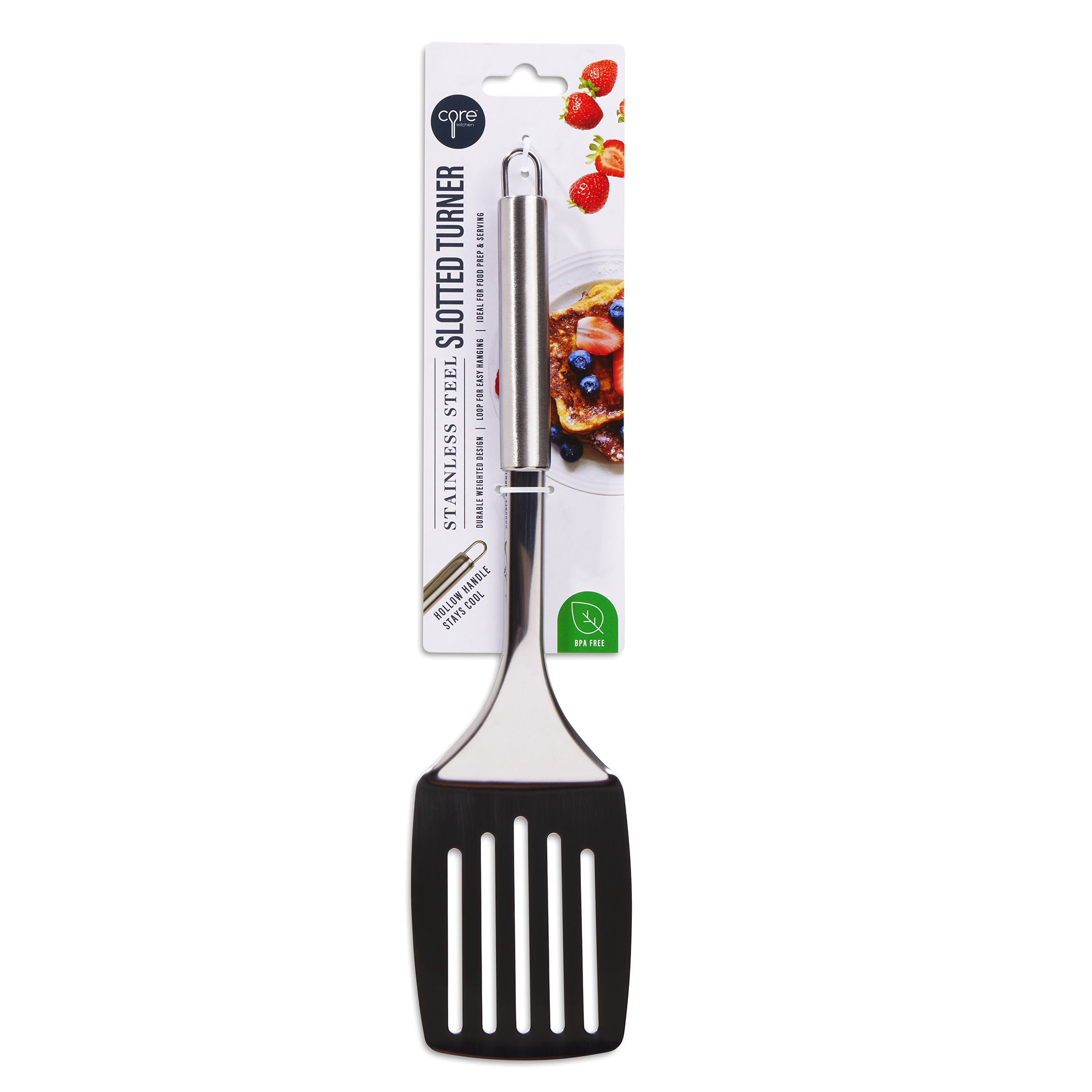 TURNER  SLOTTED SS SILVER