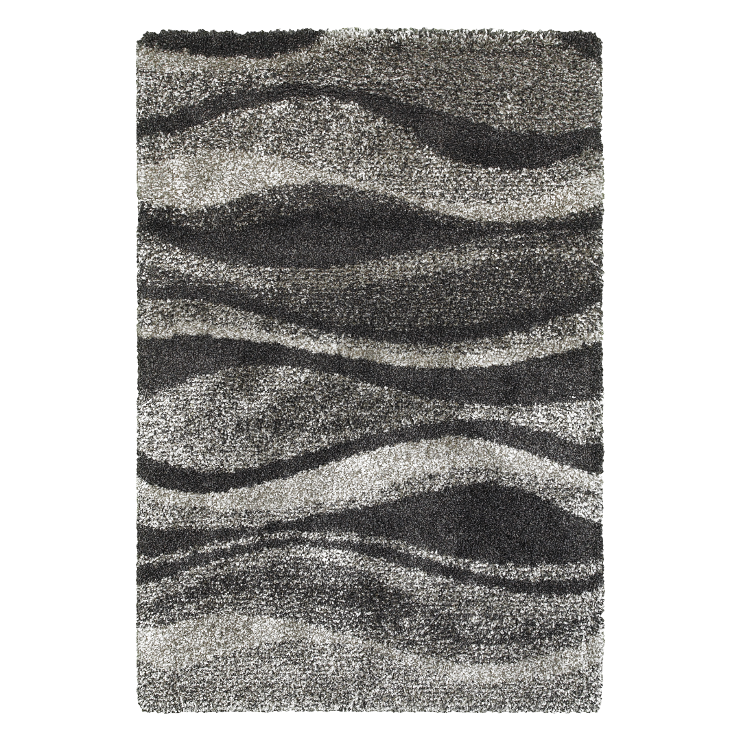 Henderson 5992E Grey/ Charcoal Indoor Area Rug - 7'10" x 10'10"
