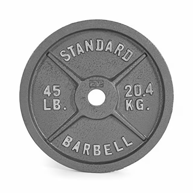 GRIP PLT 45LB OLYMPIC