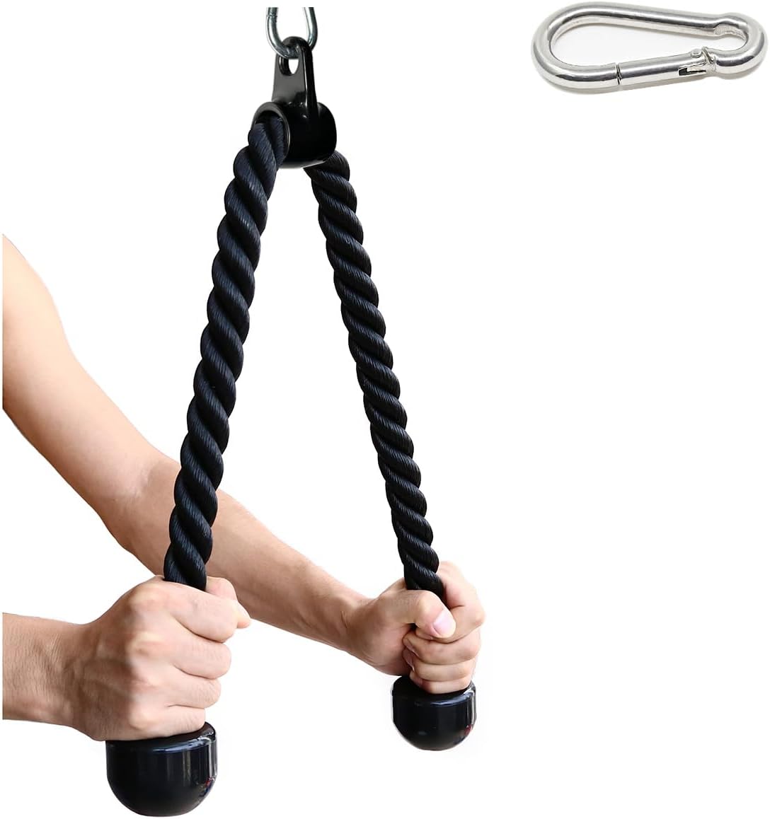 ROPE TRICEP 36" BLACK