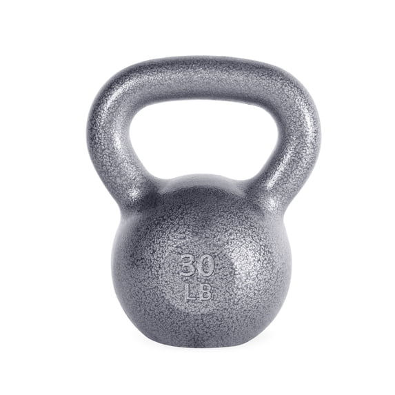 KETTLEBELL CAST IRON 20 LB BLK