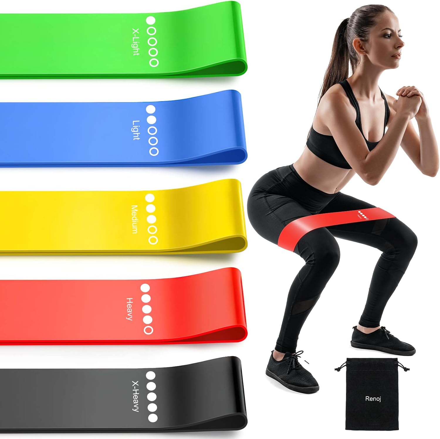EXERCISE BANDS STRETCH RESIST