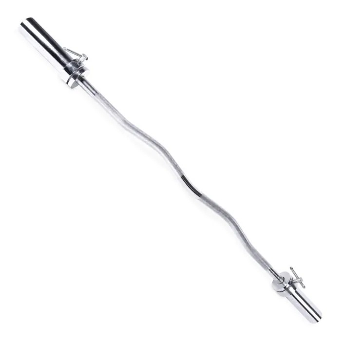CURL BAR 2" OLYMPIC 4FT CHROME