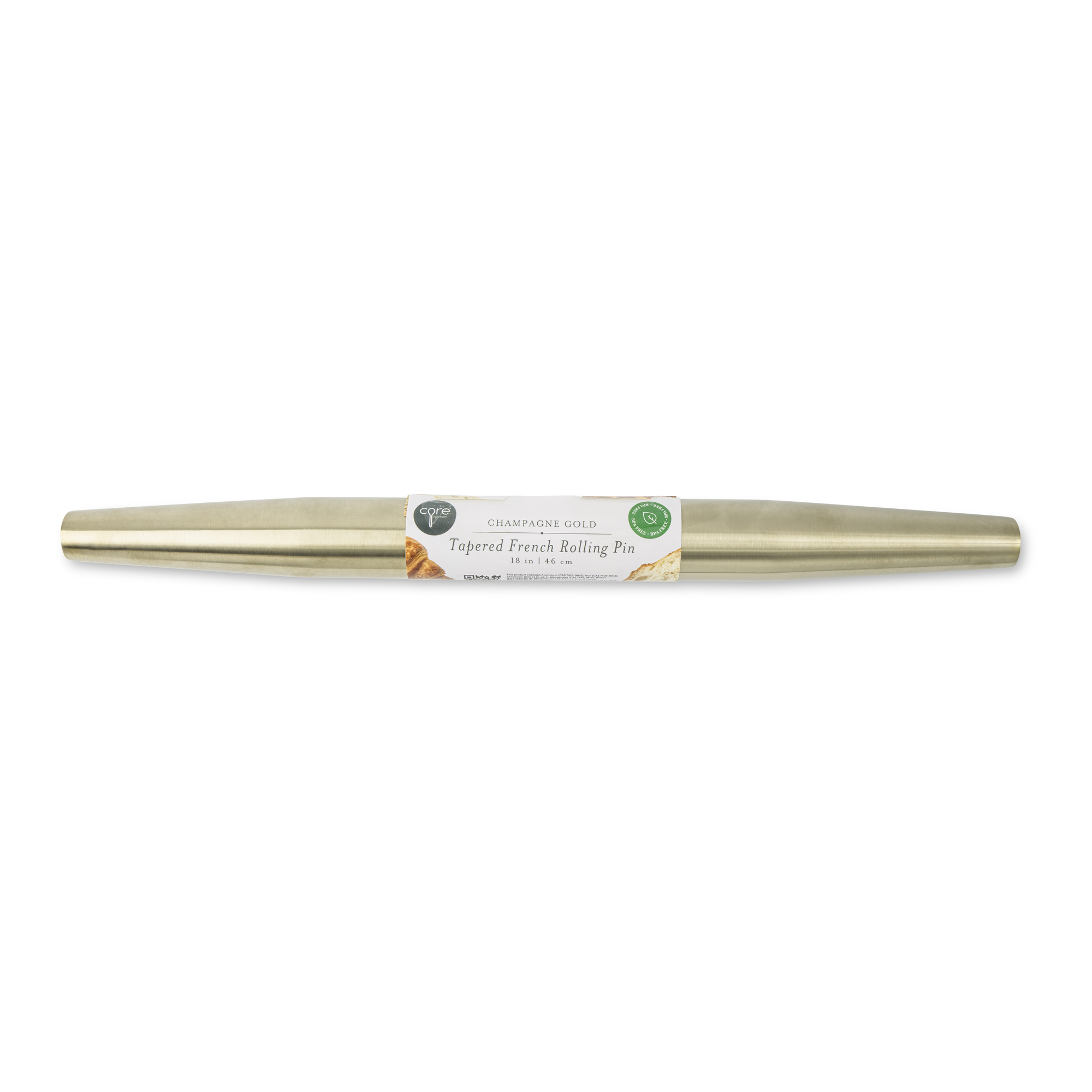 ROLLING PIN SS CHAMPAGNE GOLD