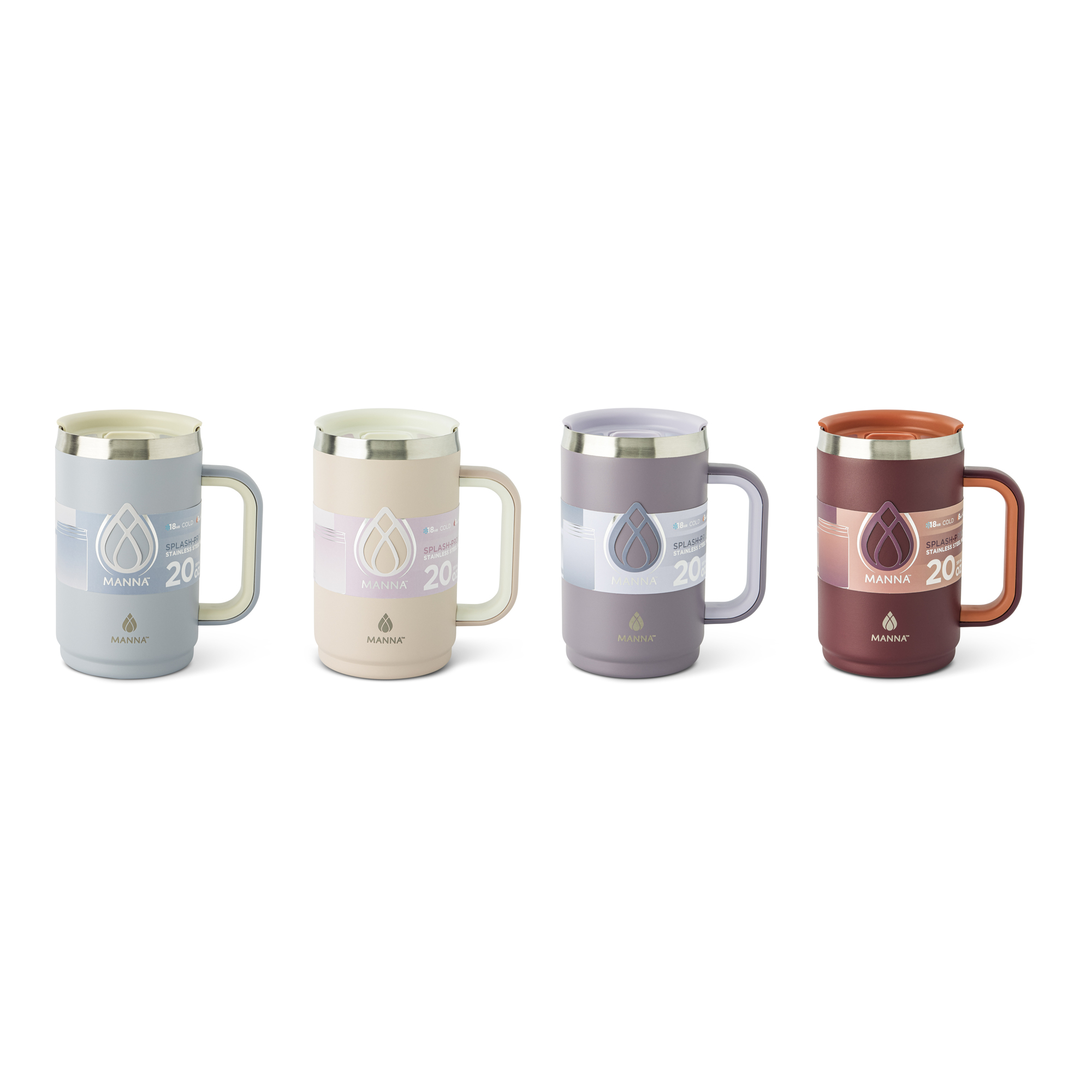 MANNA 20OZ MUG BOULDER 2TONE AST