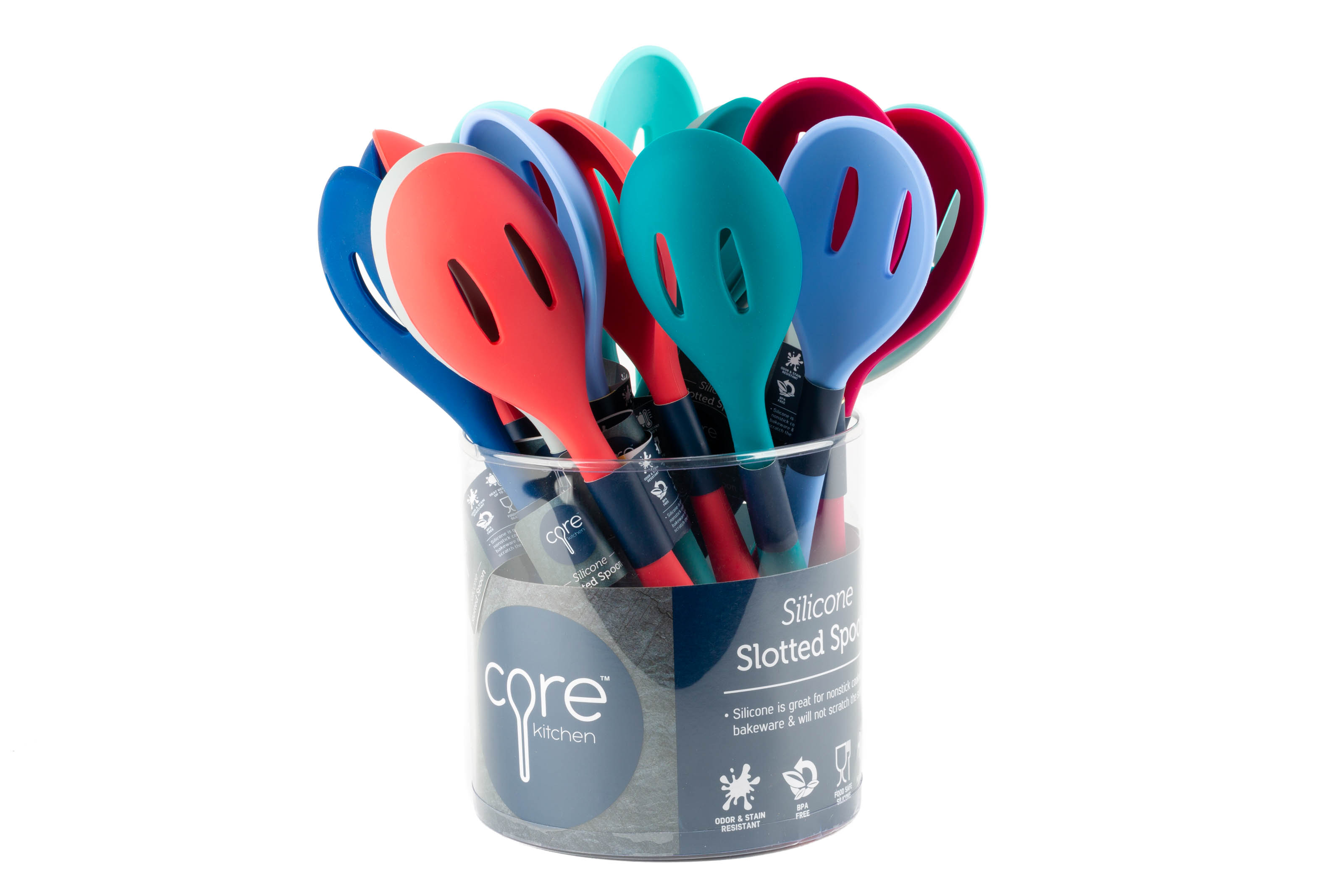 SPOON SLOTTED SILICONE