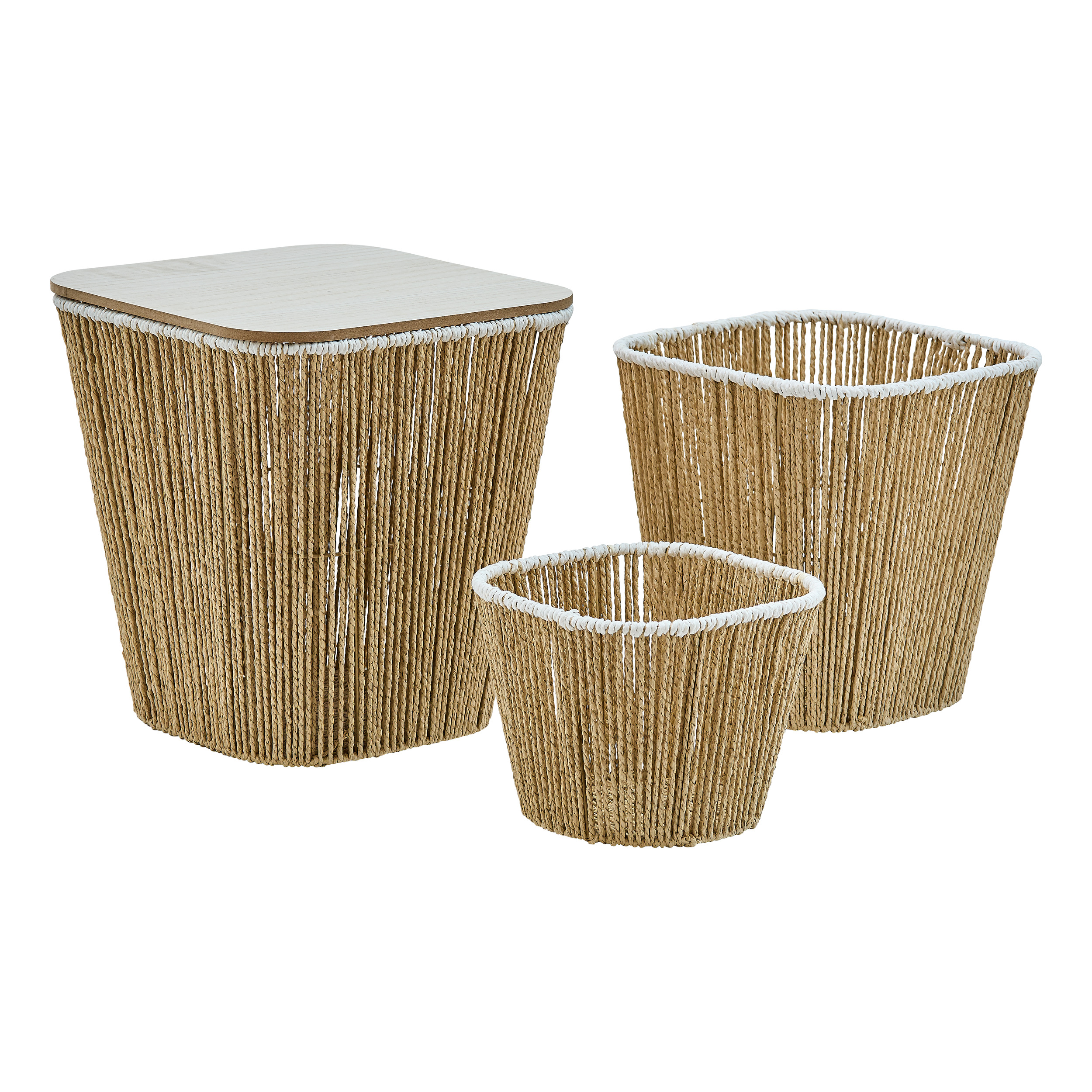 BANJO COFEETABLE+2BASKETS X3