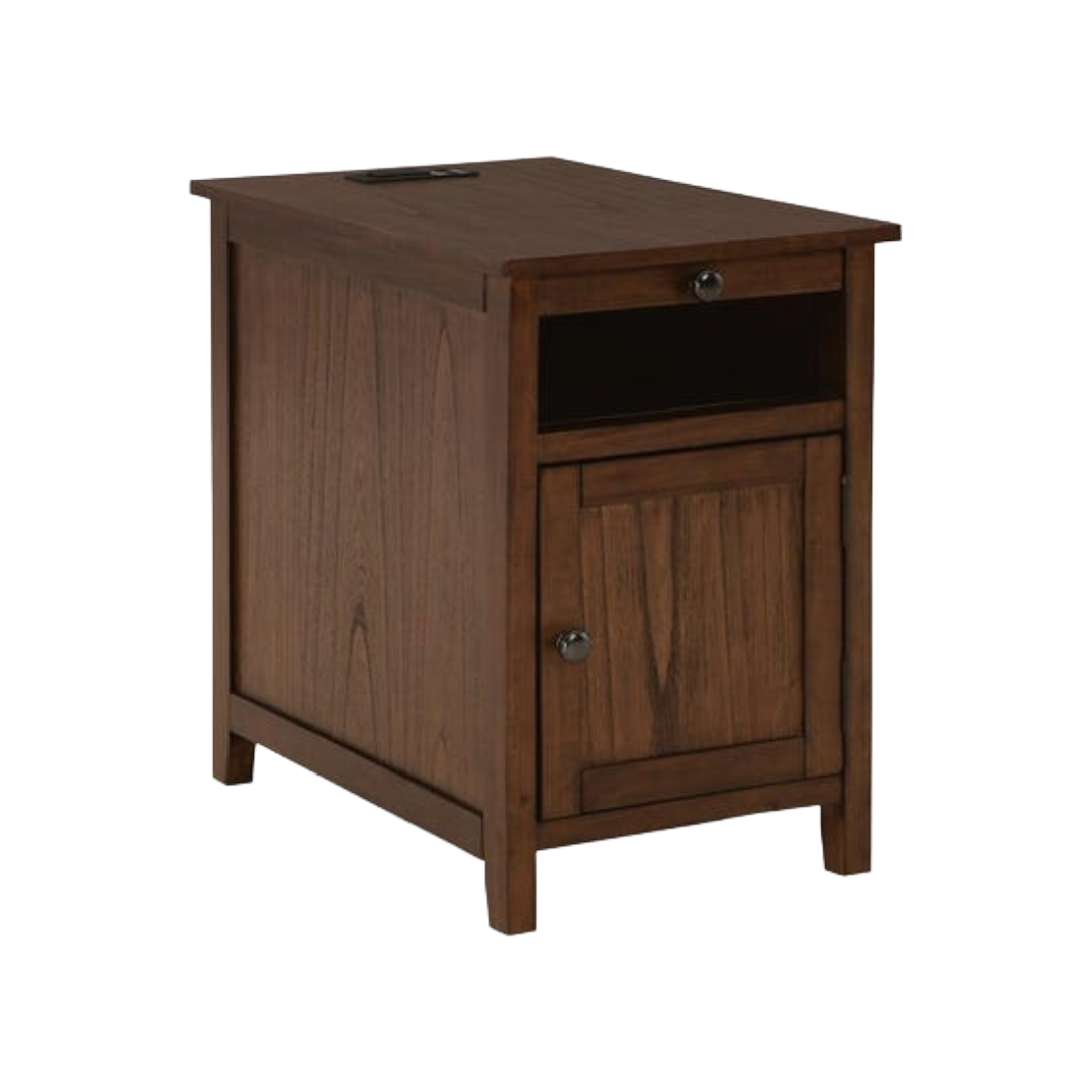 TABLE END TREYTOWN BROWN