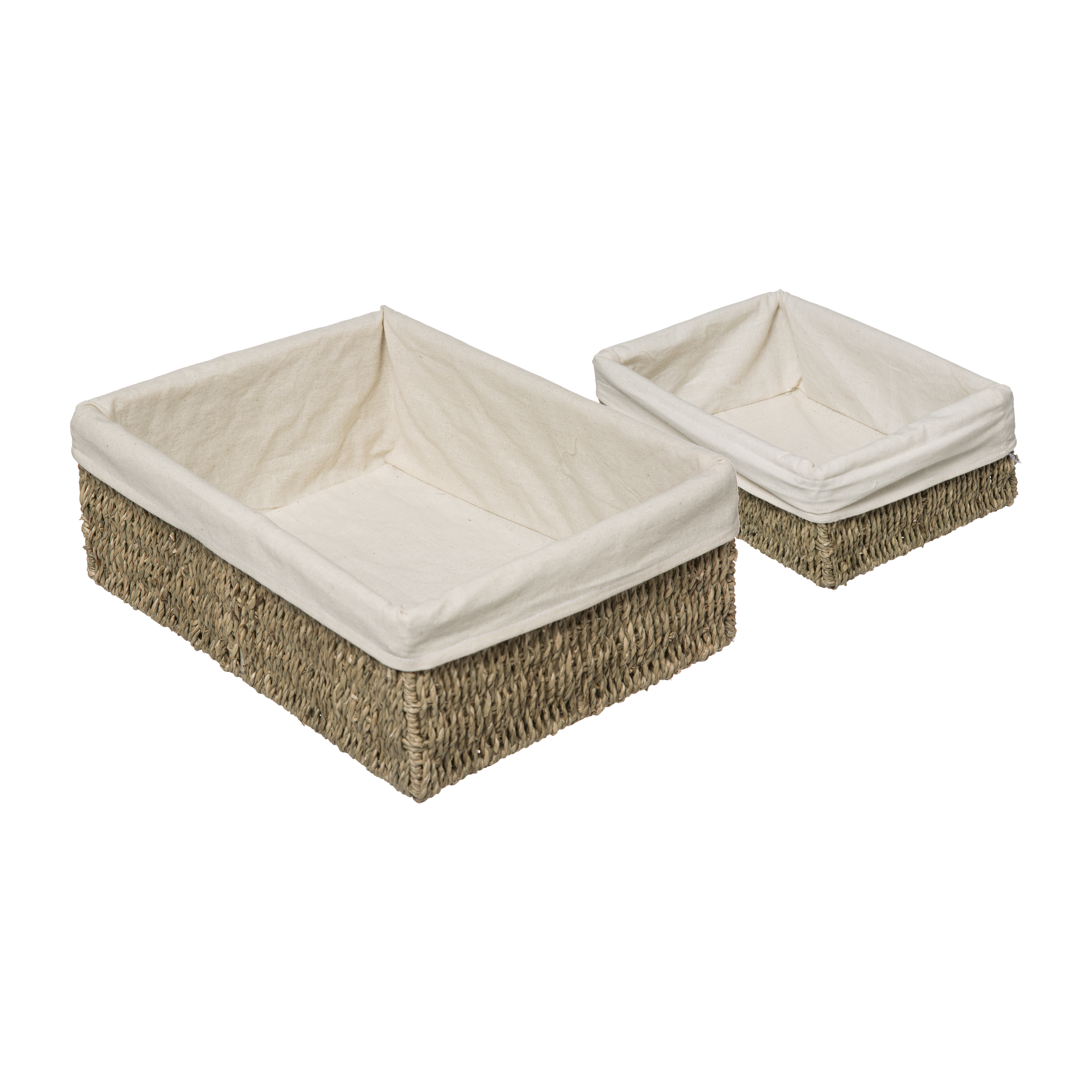 REED BASKET SET X2