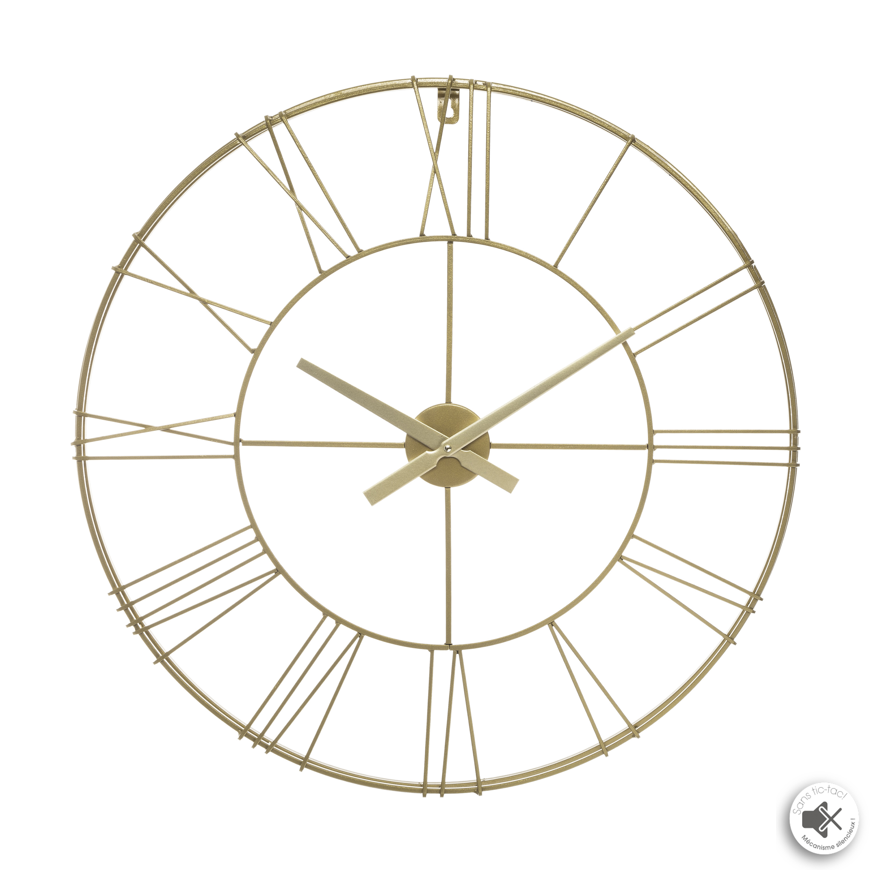 GLD METAL CLOCK PHIL D70