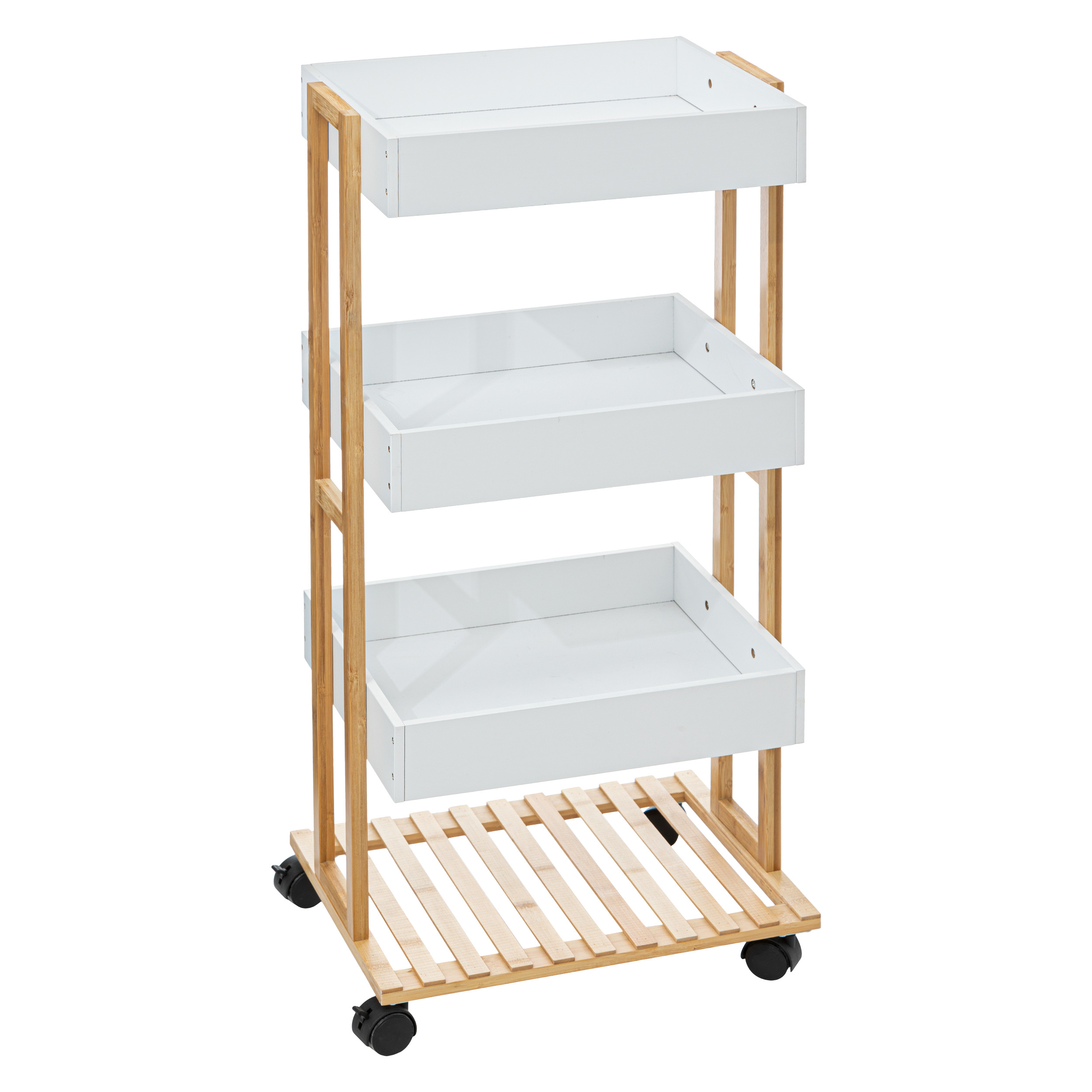 TROLLEY 4 LAYERS NATUREO WH