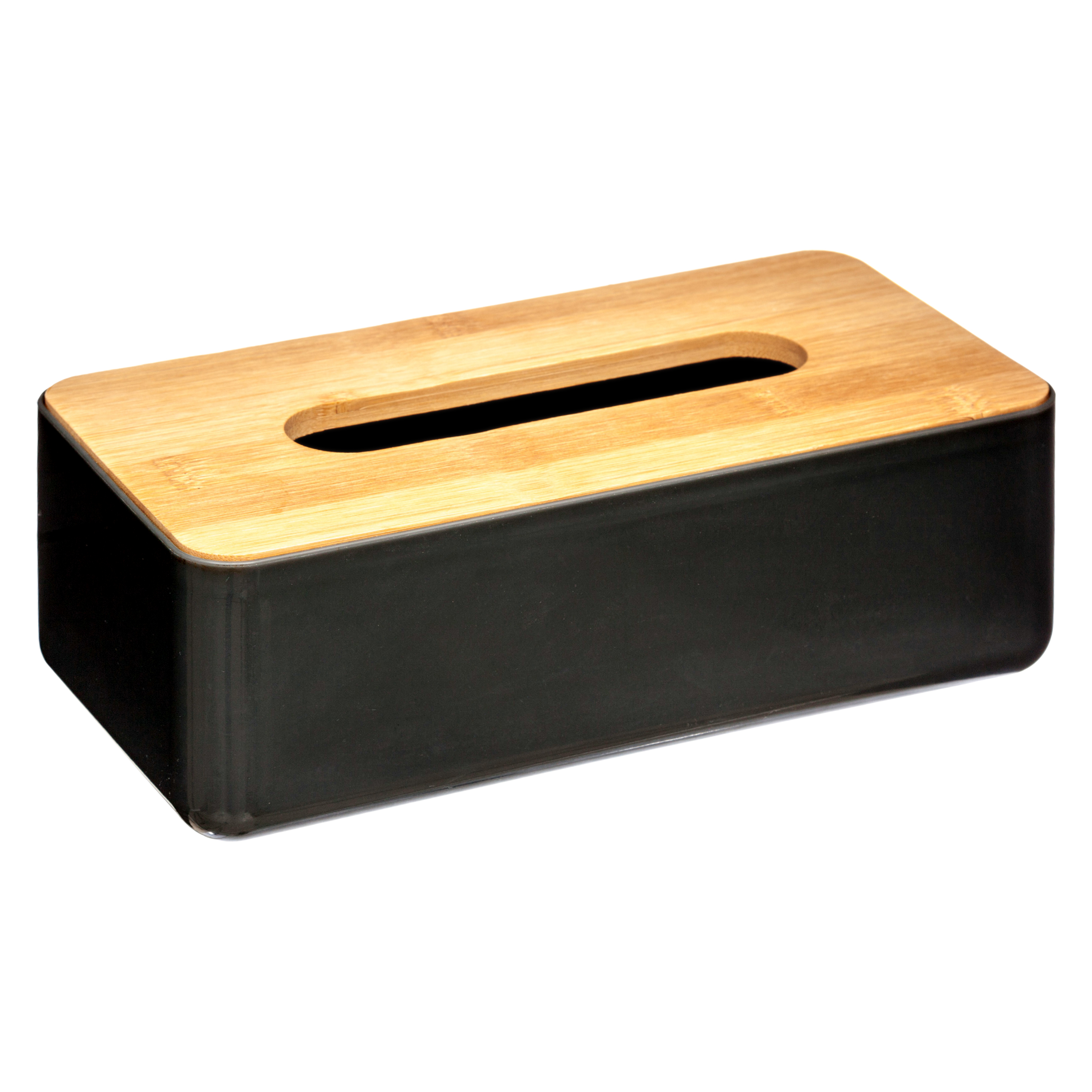TISSUE BOX PP NATUREO Black