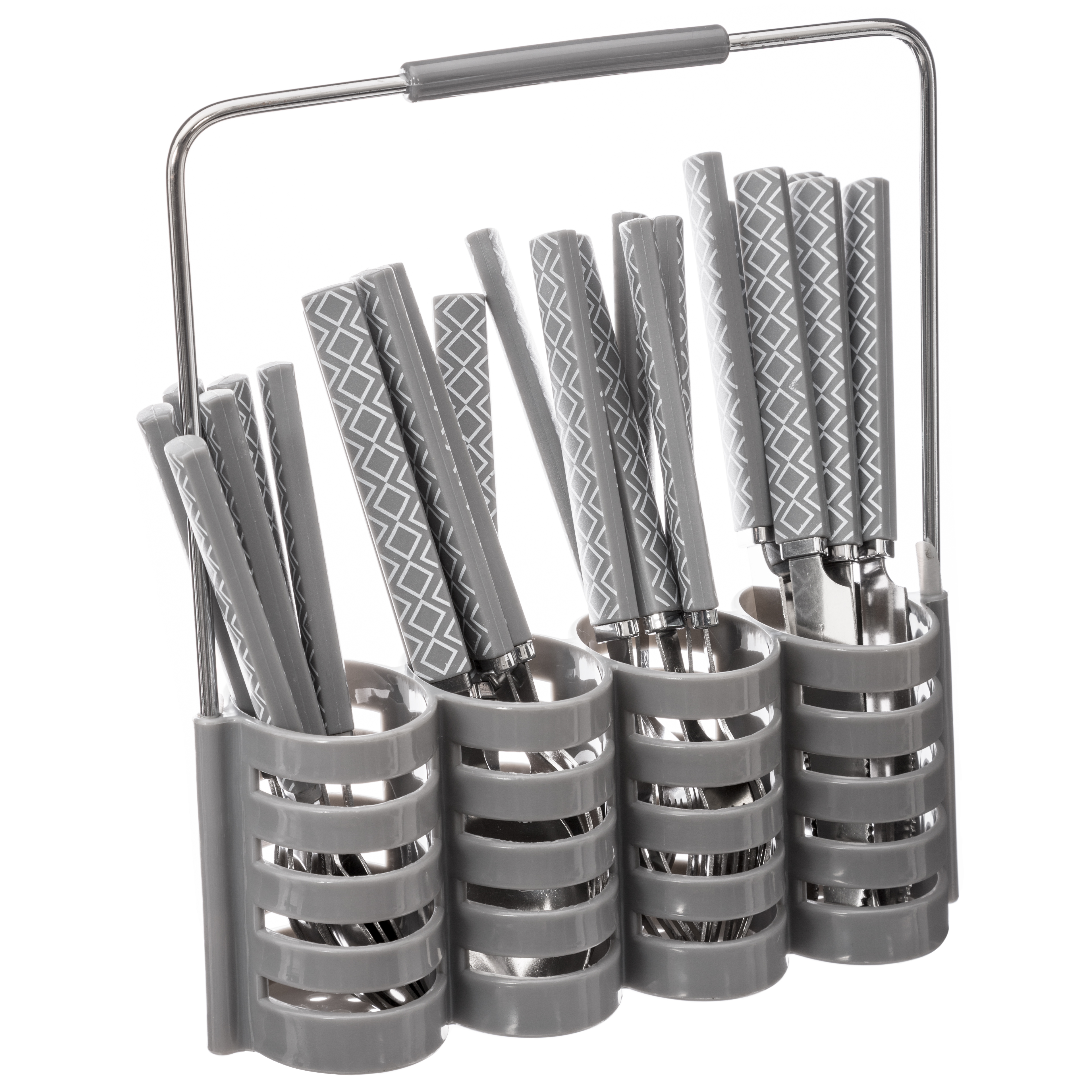 CUTLERY SET 24P GEO +RC TAUP