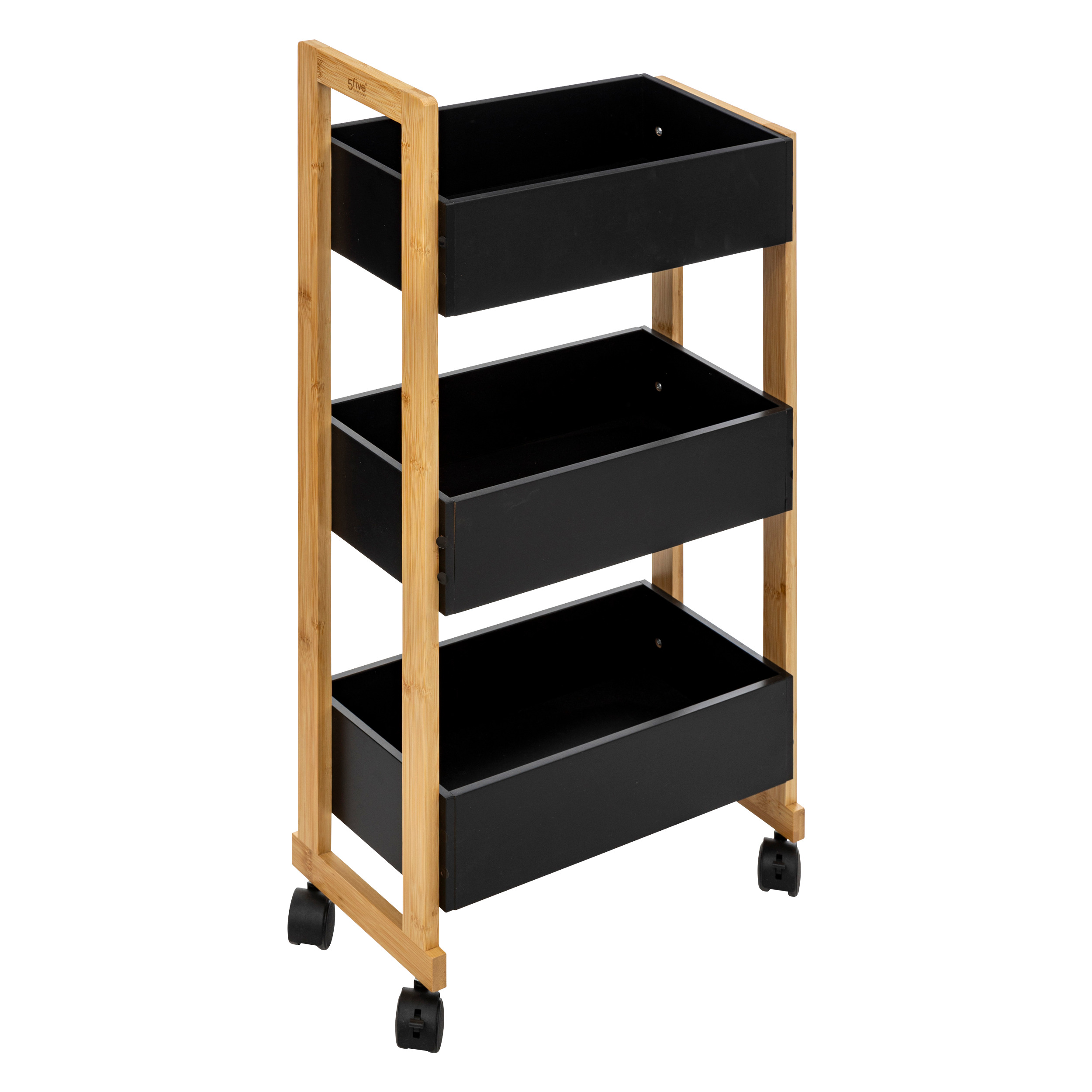 3TIER CADDY Black NATUREO