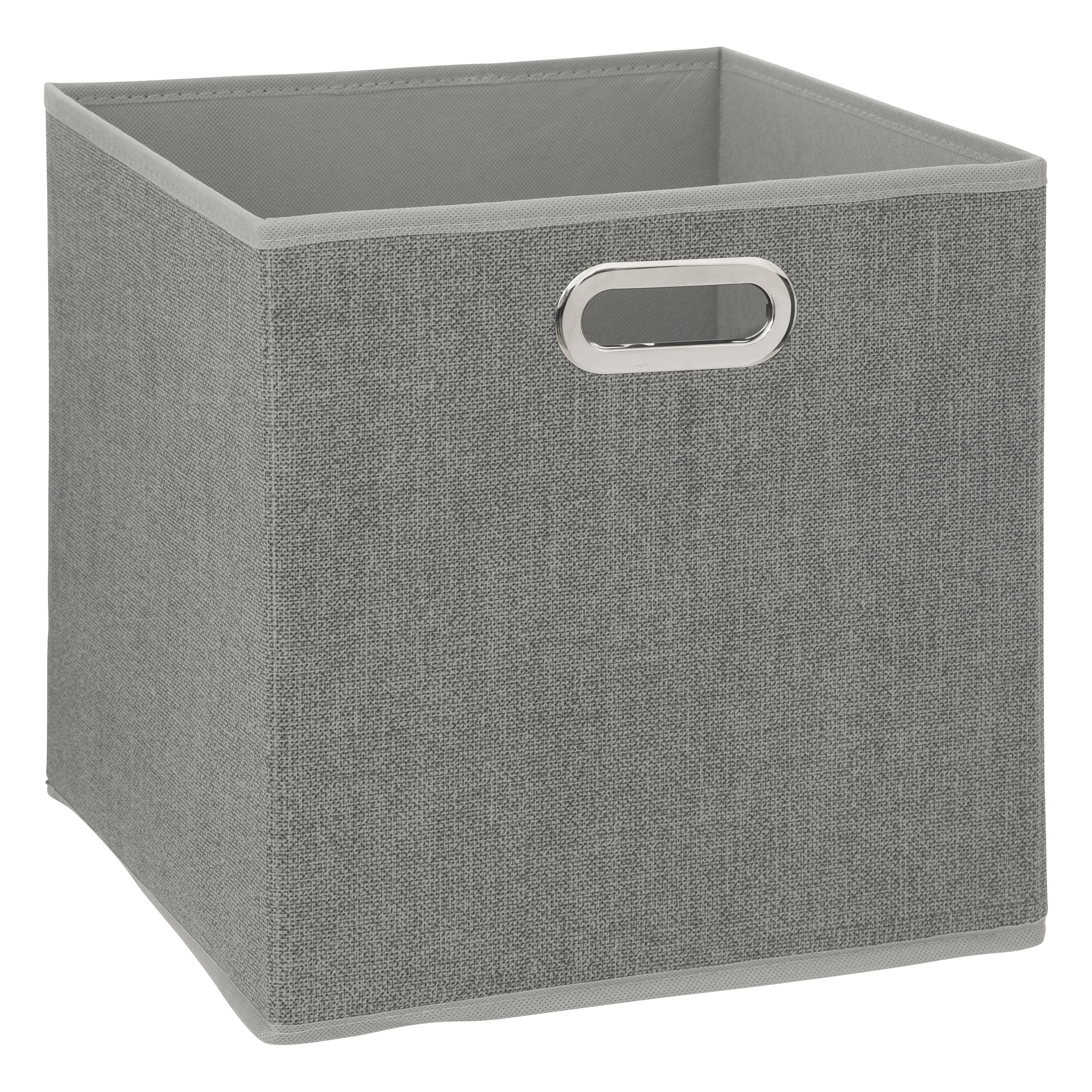 STORAGE BOX 31X31 CG LINEN