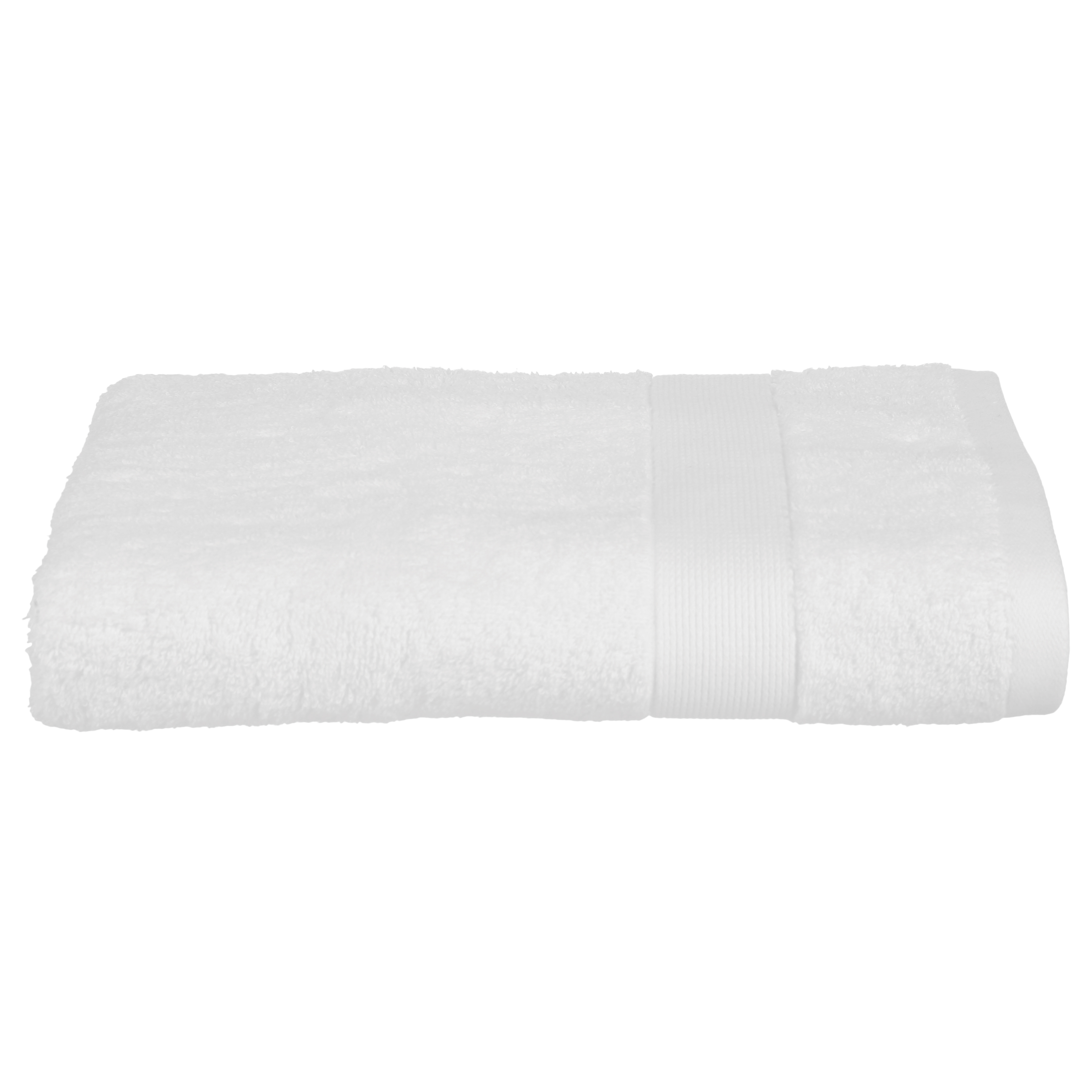 WHITE SHOWER TOWEL 450 70X130