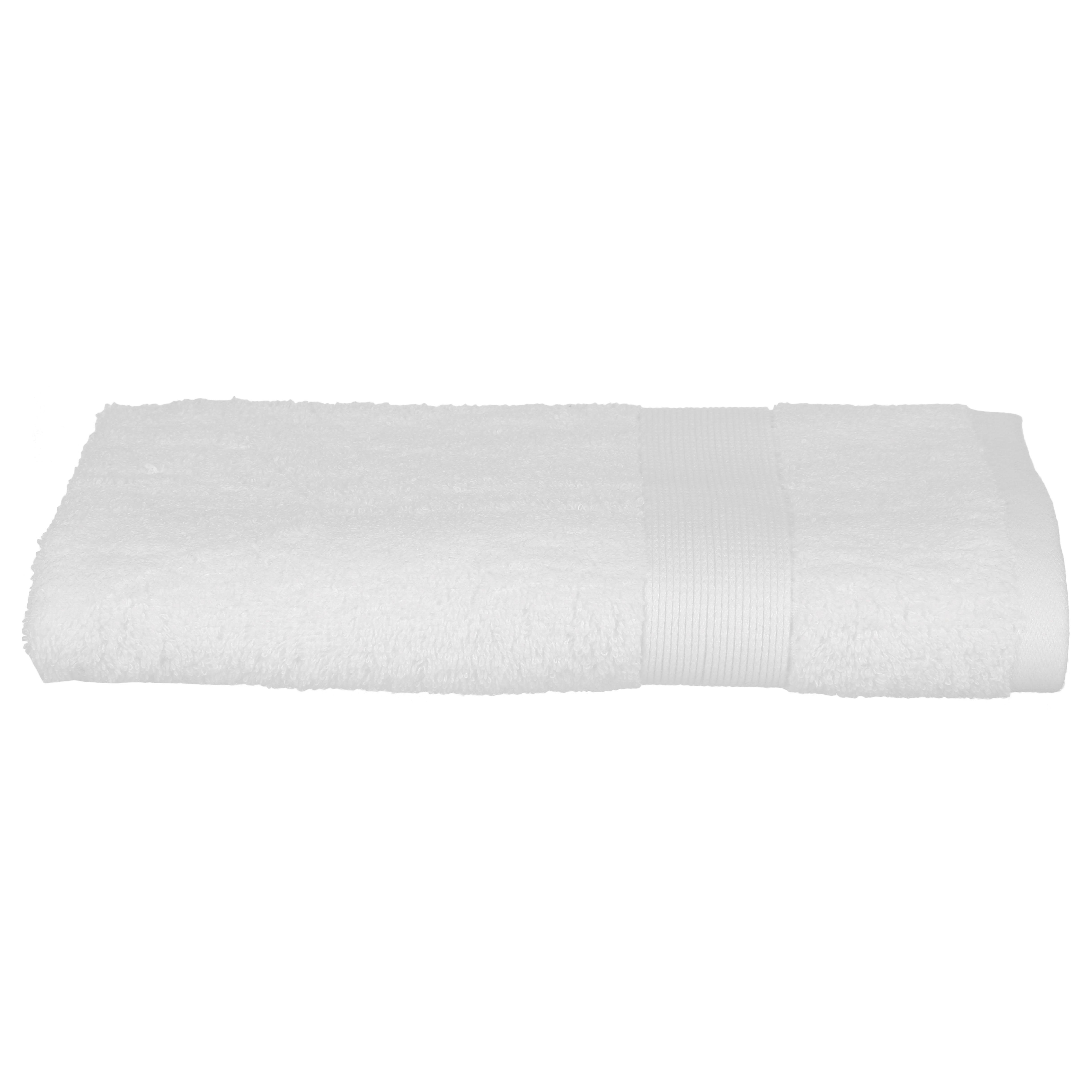 WHITE HAND TOWEL 450 50X90