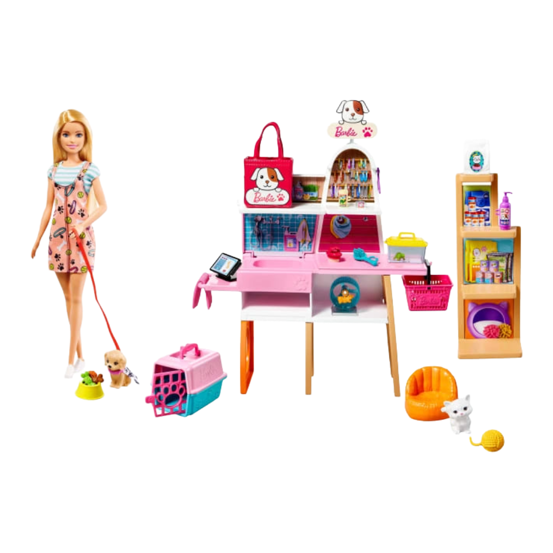 BARBIE DOLL AND PLAYSET