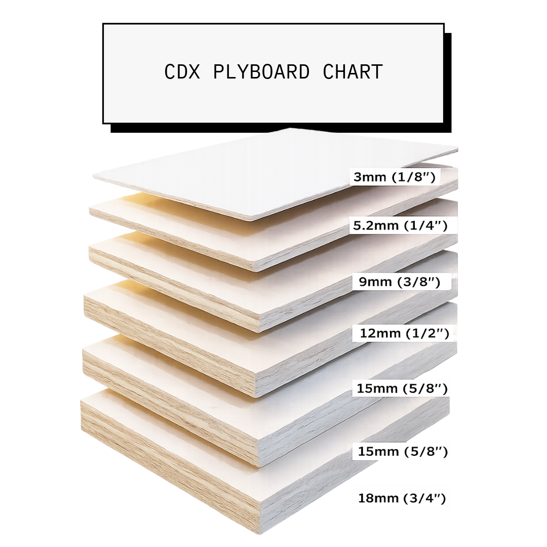 CDX PLYWOOD TREATED 4X8