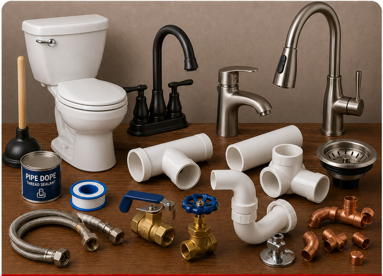 PLUMBING SUPPLIES &amp; FIXTURES