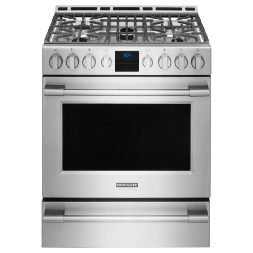 RANGE GAS 30" BLACK FRIGIDAIRE
