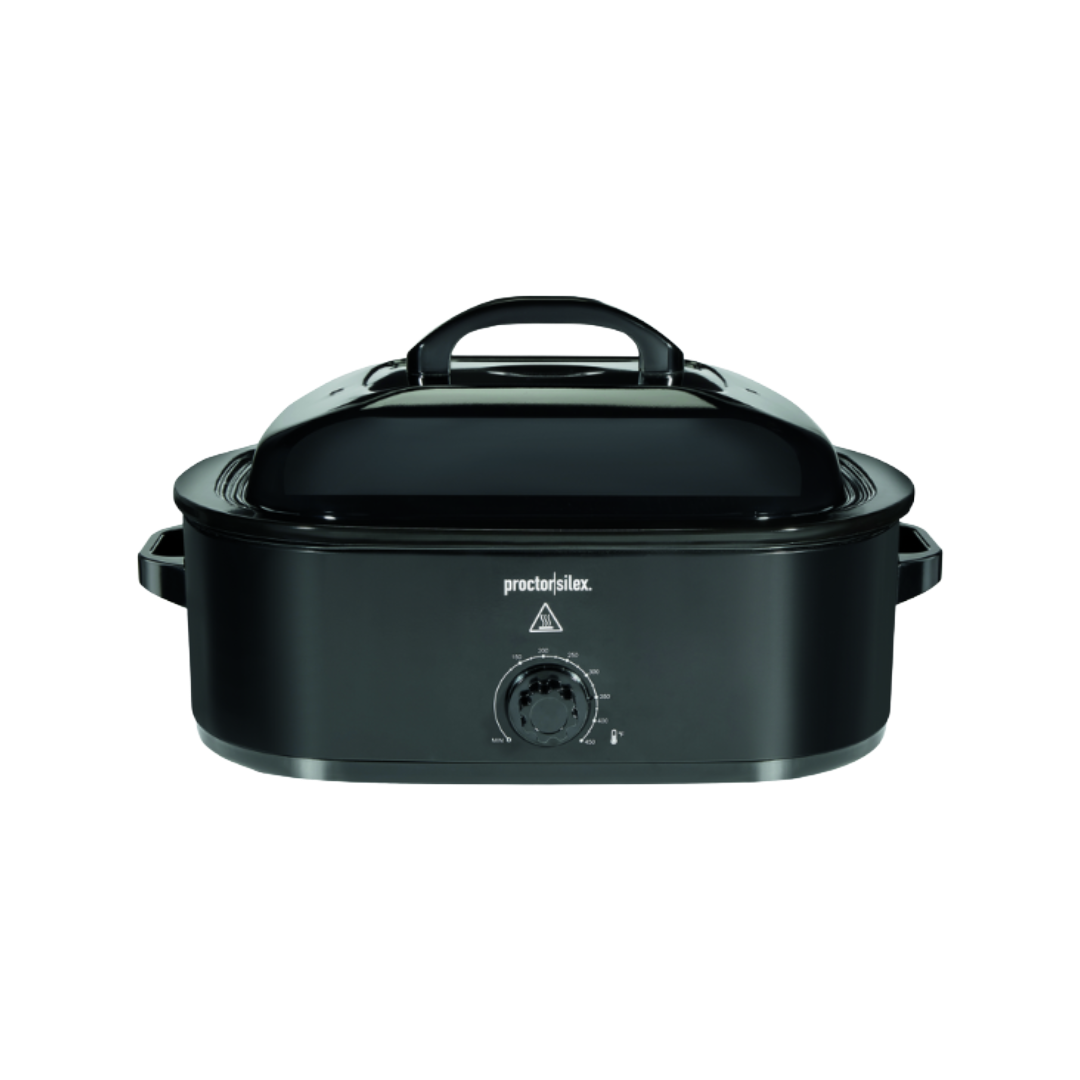 ROASTER OVEN BLACK 18QT