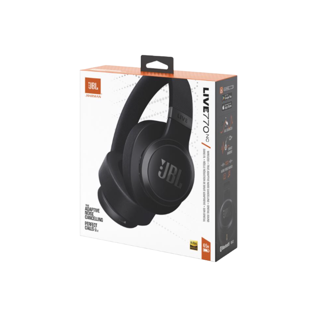 OVER-EAR HEADPHONES BLK
